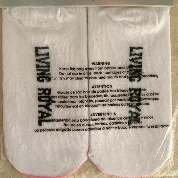 NWT | ROSÉ ALL DAY ANKLE SOCKS - Picture 6 of 6